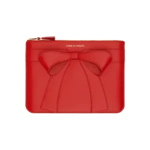 COMME des GARÇONS Red Big Bow Pouch