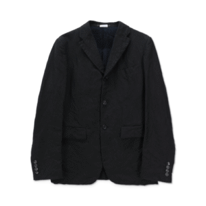 Cdg Crushed Jacket with Wide Lapel